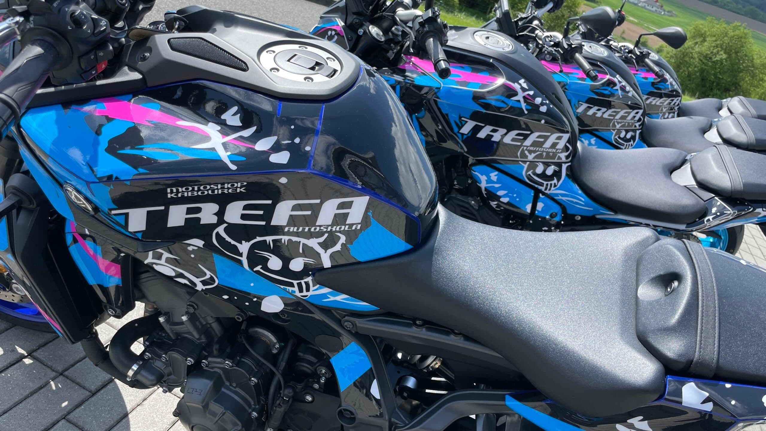 Autoškola Trefa — jízda v provozu